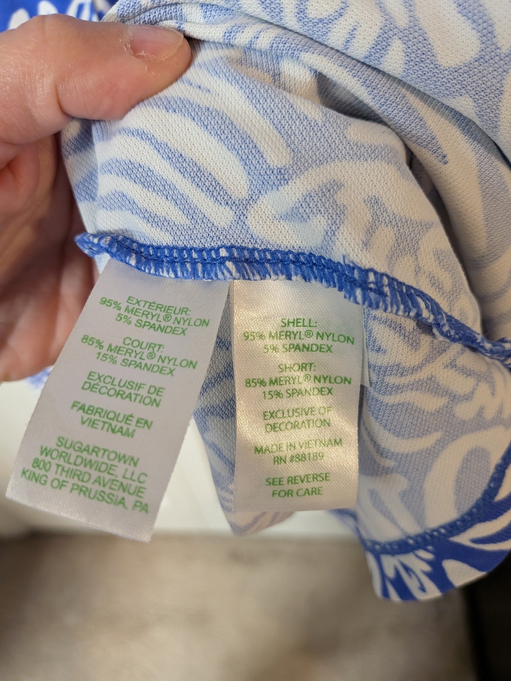 Lilly Pulitzer Alona UPF 50+ Luxletic dress size small - Picture 5 of 9